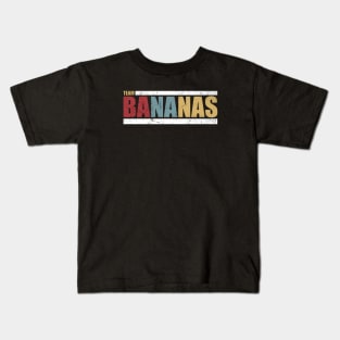 Team Bananas The Challenge MTV Banana Kids T-Shirt